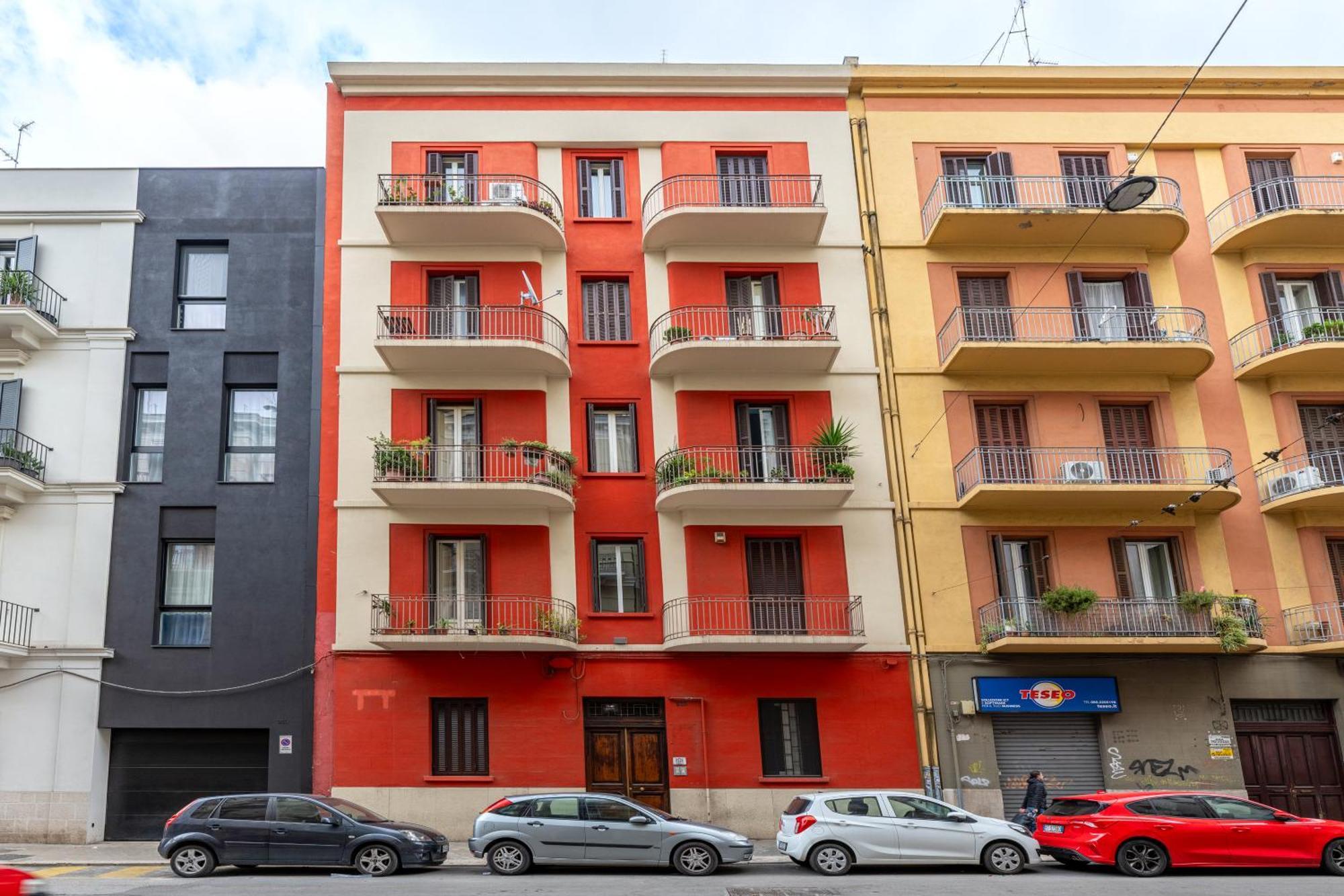 100Mq Maison Paradise - Central & Elegant Apt Bari Ngoại thất bức ảnh